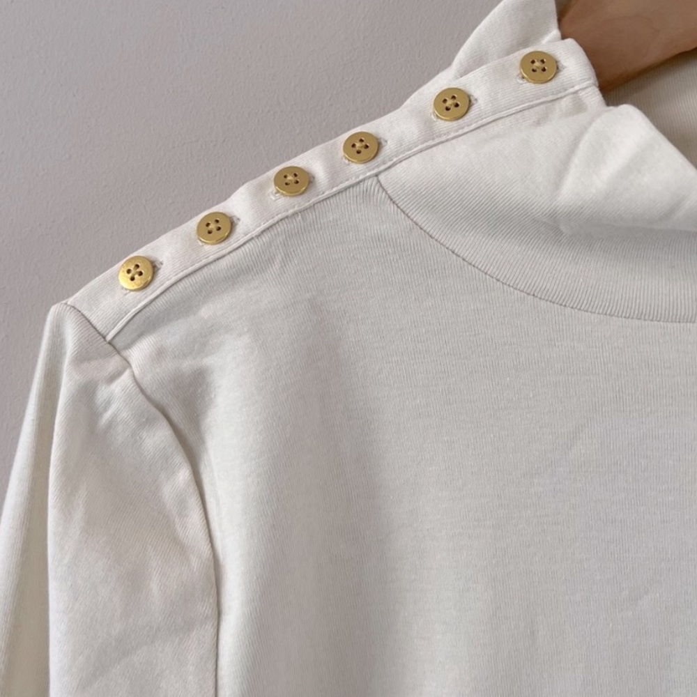 J. Crew Shoulder Button Turtleneck - image 2